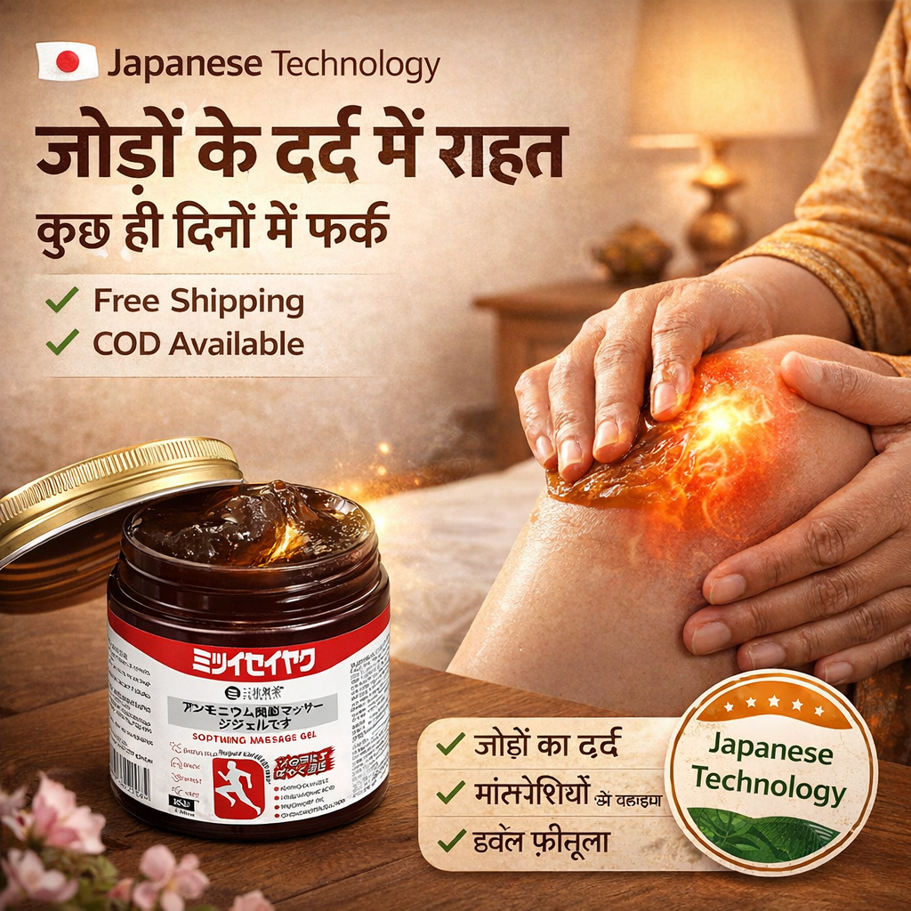 Japanese Instant Pain Relief Gel (Buy 1 Get 1 FREE)
