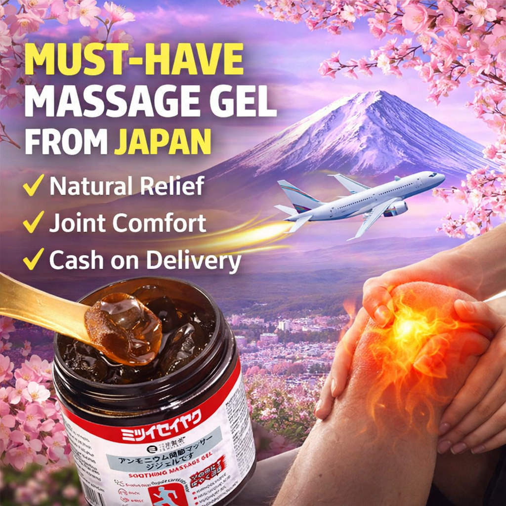 Japanese Instant Pain Relief Gel (Buy 1 Get 1 FREE)