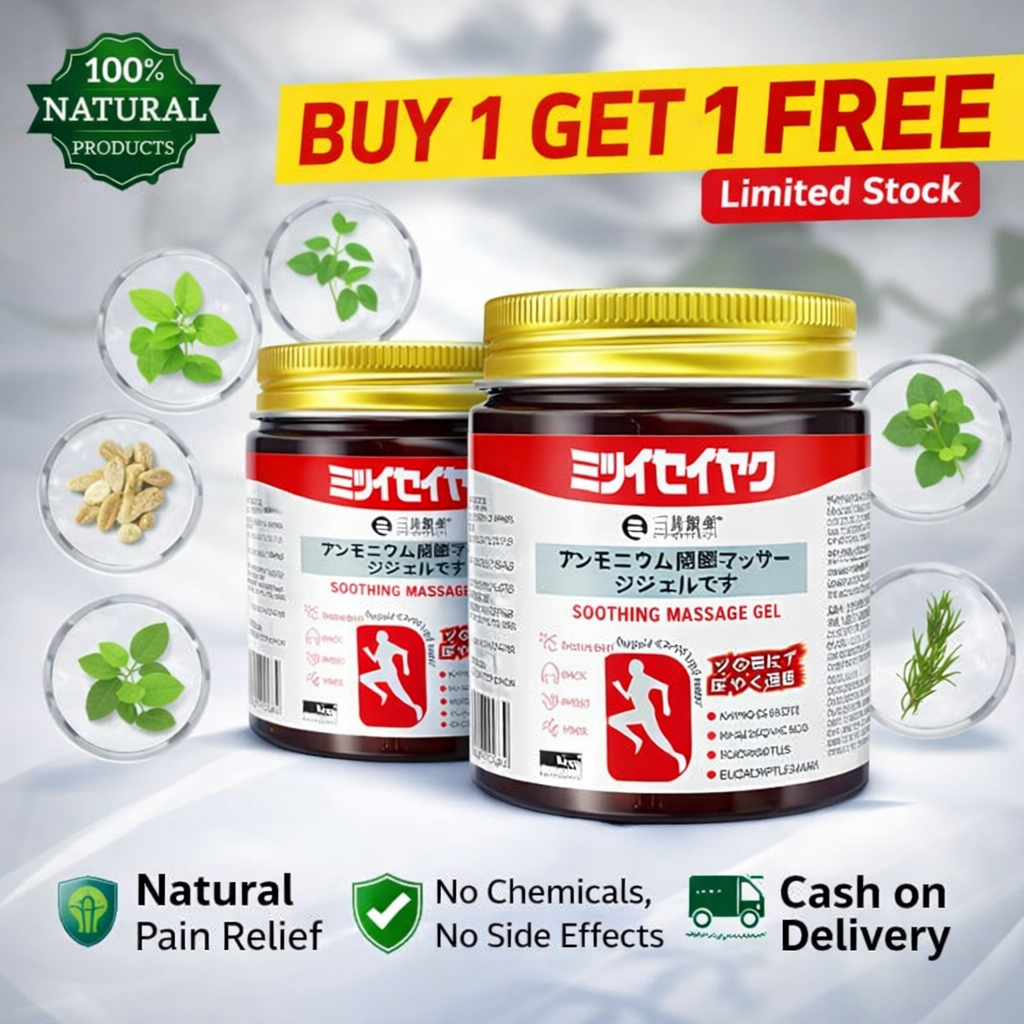 Japanese Instant Pain Relief Gel (Buy 1 Get 1 FREE)